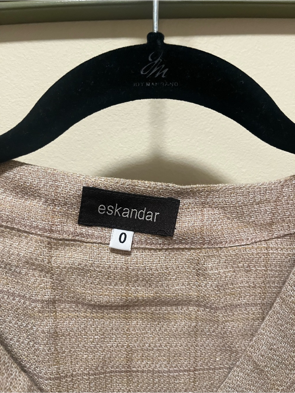 Eskandar Neutral Beige 100% linen